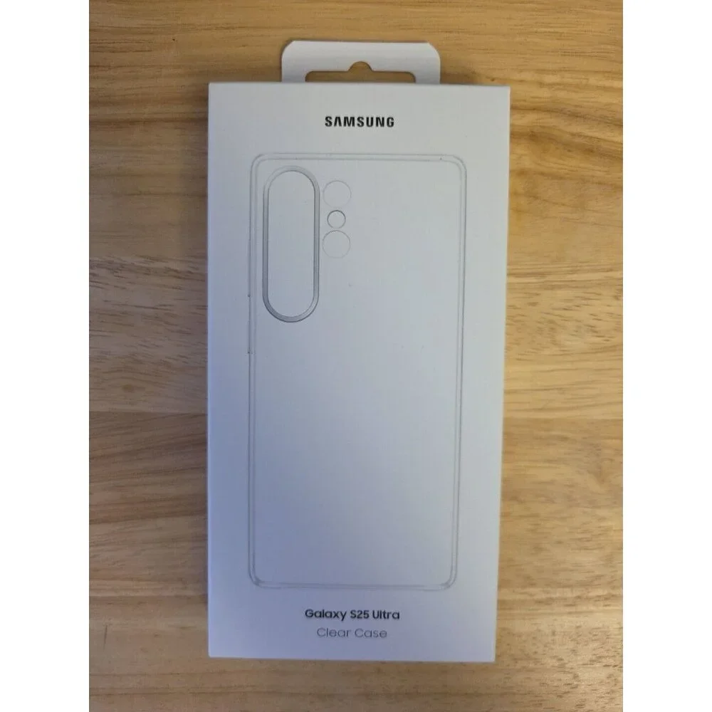 Samsung Galaxy S25 Ultra Clear Case, Transparent
